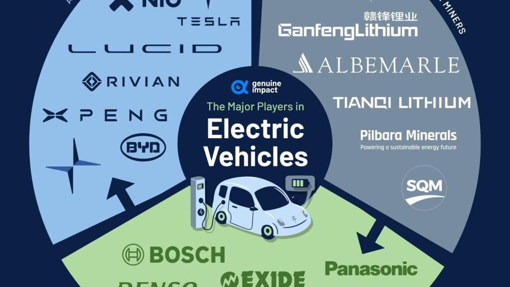 Key Players in EV Industry