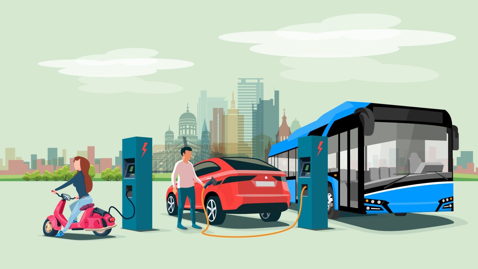 Solutions for Electric Vehicles Travel